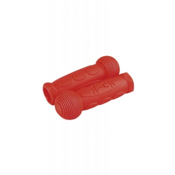 Micro käepide kummist, punane (Mini Micro, Maxi Micro, G-Bike)