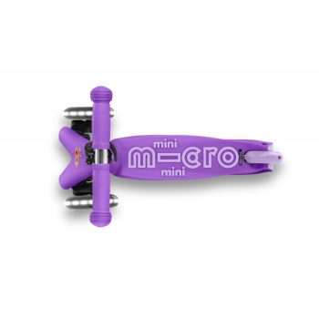 Micro Mini Deluxe LED tõukeratas, purpur
