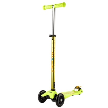 Micro Maxi Deluxe laste tõukeratas, kollane
