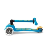 Micro Mini Deluxe LED kokkuvolditav tõukeratas, ookeanisinine