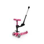Micro Mini 3in1 Deluxe Plus tõukeratas, roosa