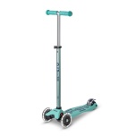 Micro Maxi Deluxe ECO LED tõukeratas, mint