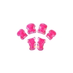 Micro kaitsmete komplekt (põlv+küünarnukk+peopesa), roosad