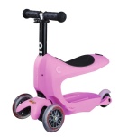 Micro Mini2go Deluxe laste tõukeratas, roosa