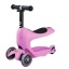 Micro Mini2go Deluxe Plus tõukeratas, roosa