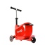 Micro Mini2go Deluxe laste tõukeratas, punane