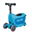 Micro Mini2go Deluxe laste tõukeratas, sinine