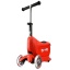 Micro Mini2go Deluxe laste tõukeratas, punane